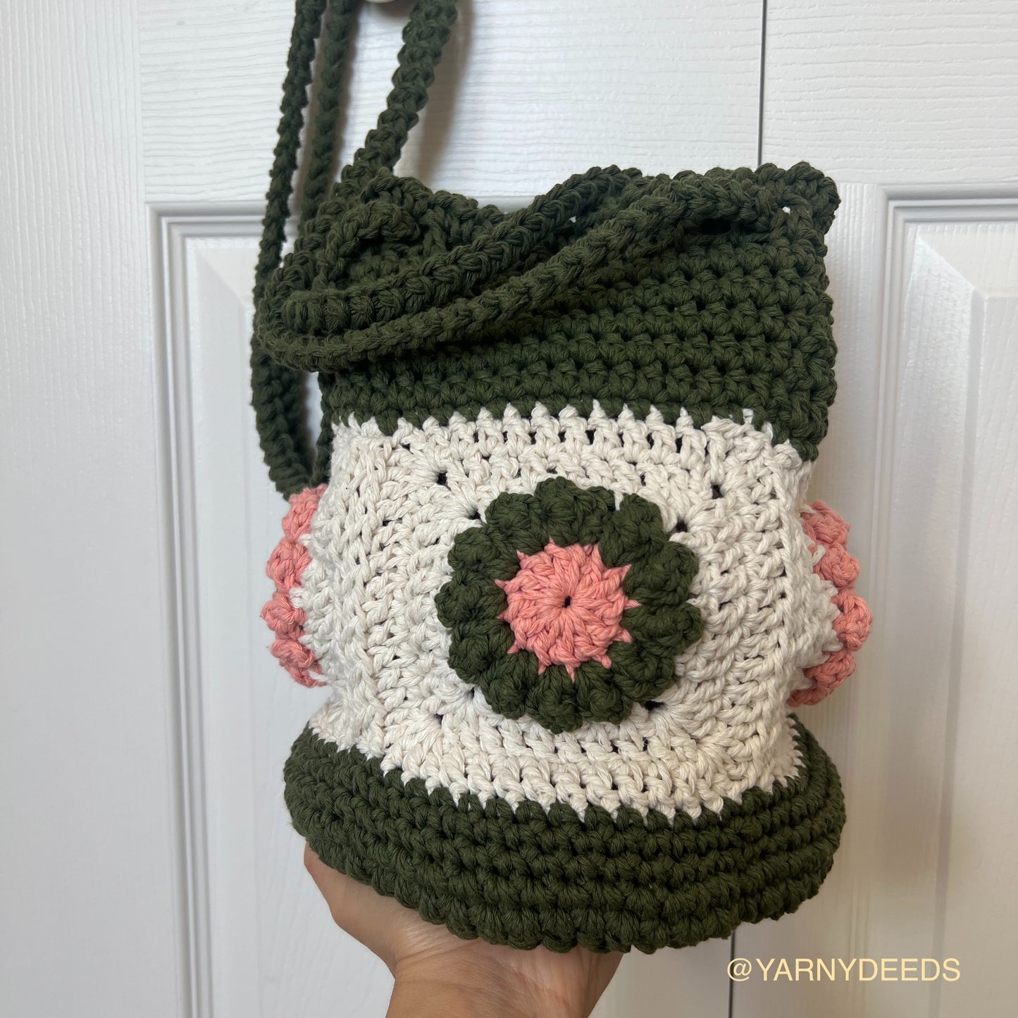 Flower Granny Sack Purse